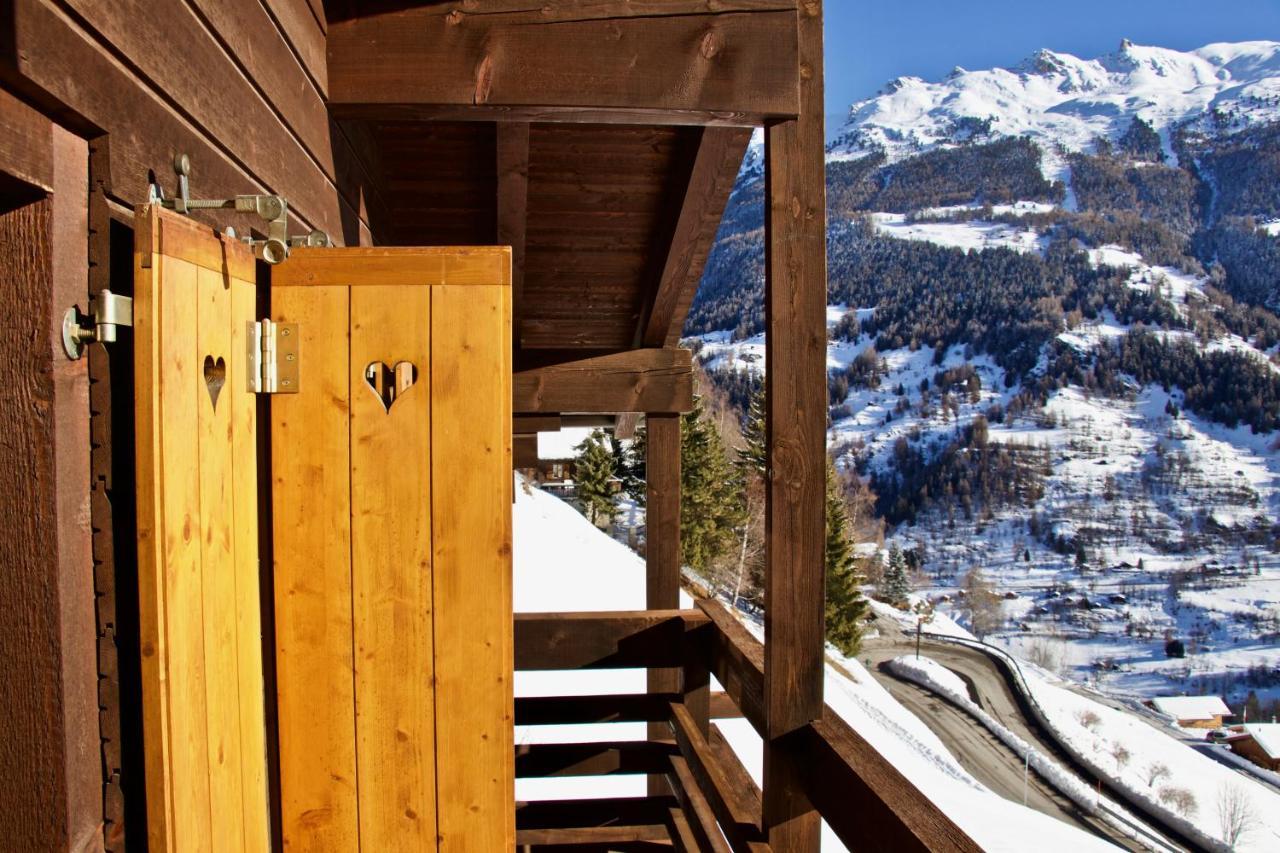 Chalet Abraxas With Astonishing View - Grimentz Villa Eksteriør bilde