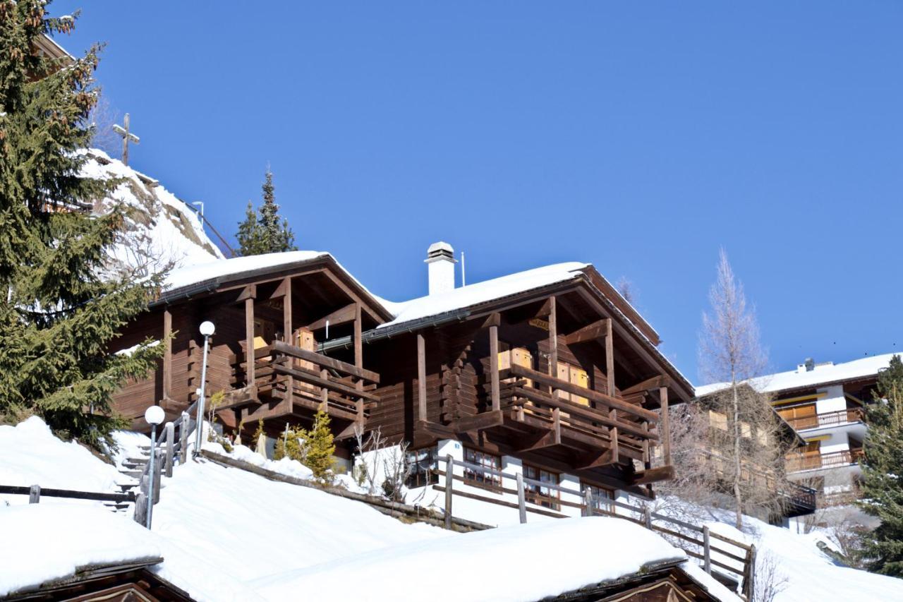 Chalet Abraxas With Astonishing View - Grimentz Villa Eksteriør bilde