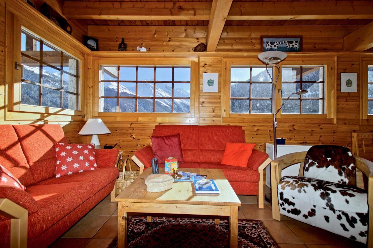 Chalet Abraxas With Astonishing View - Grimentz Villa Eksteriør bilde