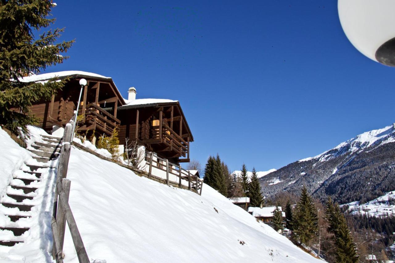 Chalet Abraxas With Astonishing View - Grimentz Villa Eksteriør bilde