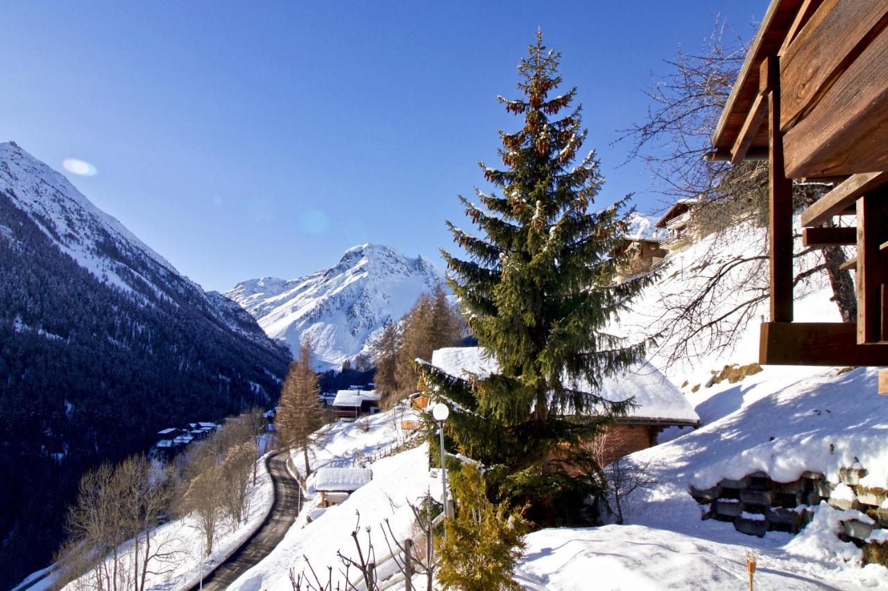 Chalet Abraxas With Astonishing View - Grimentz Villa Eksteriør bilde